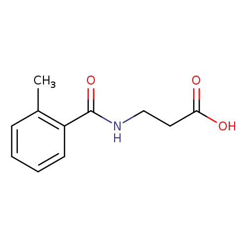 3-[(2-methylphenyl)formamido]propanoic acid