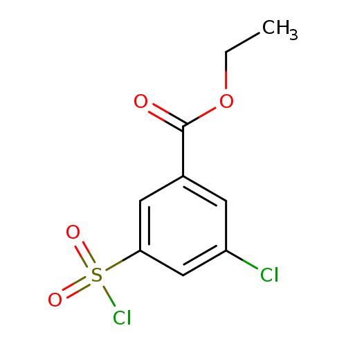ethyl 3-chloro-5-(chlorosulfonyl)benzoate