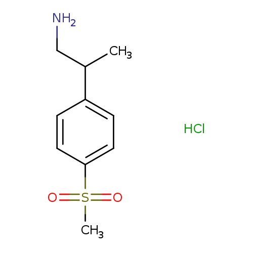 2-(4-Methanesulfonylphenyl)propan-1-amine hydrochloride