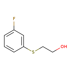 2-((3-Fluorophenyl)thio)ethanol