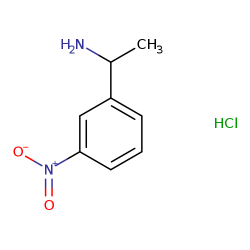 Benzenemethanamine, a-methyl-3-nitro-, monohydrochloride