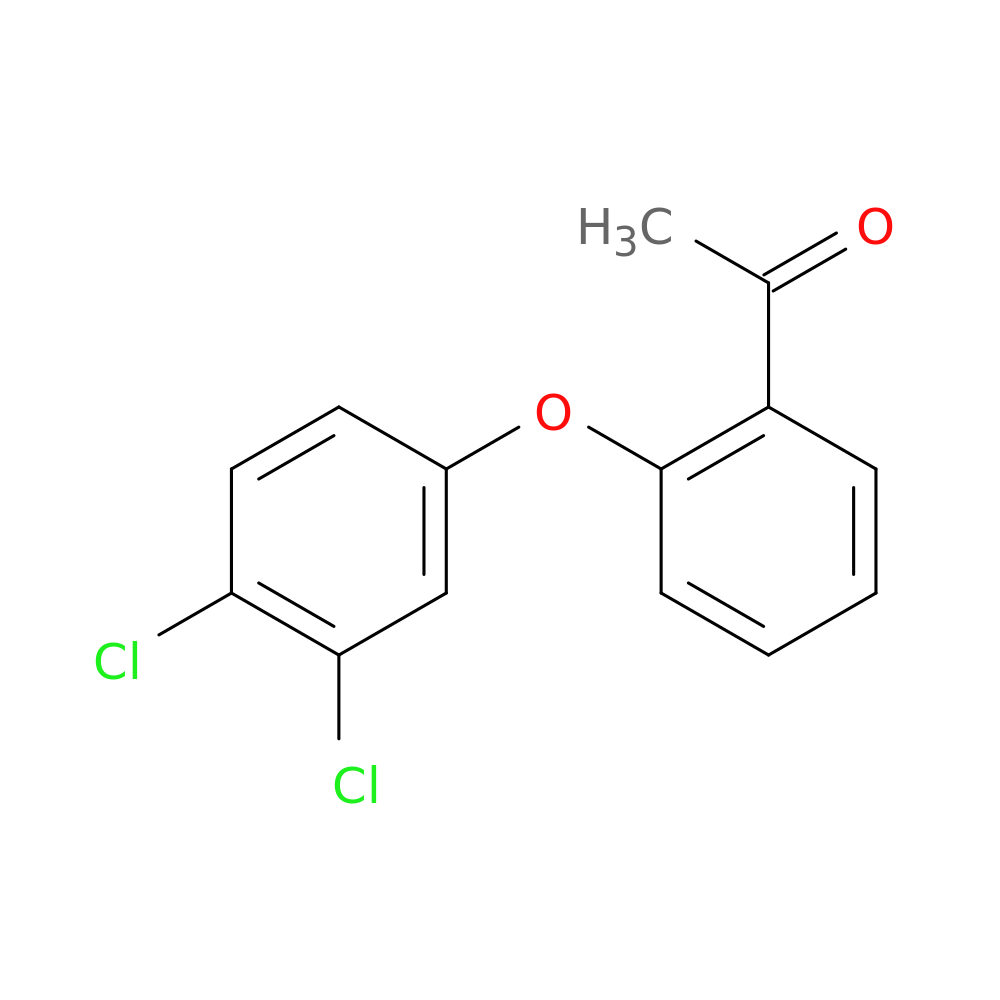 1-[2-(3,4-dichlorophenoxy)phenyl]ethan-1-one