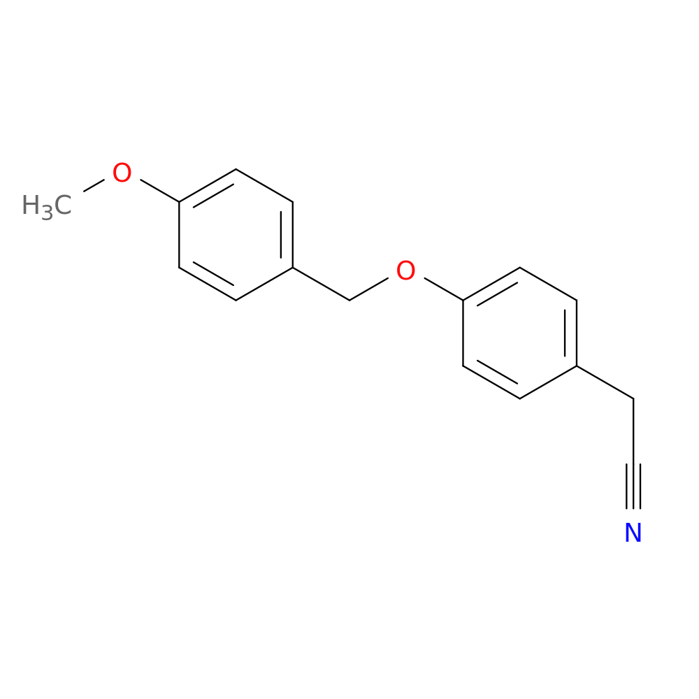 2-(4-((4-Methoxybenzyl)oxy)phenyl)acetonitrile