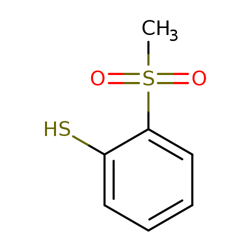 2-methanesulfonylbenzene-1-thiol