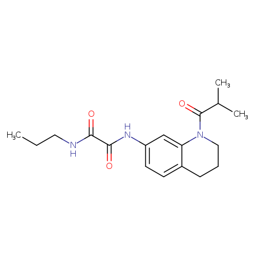 N'-[1-(2-methylpropanoyl)-1,2,3,4-tetrahydroquinolin-7-yl]-N-propylethanediamide