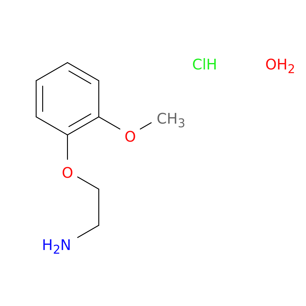 2-(2-Methoxyphenoxy)ethanamine Hydrochloride Hydrate