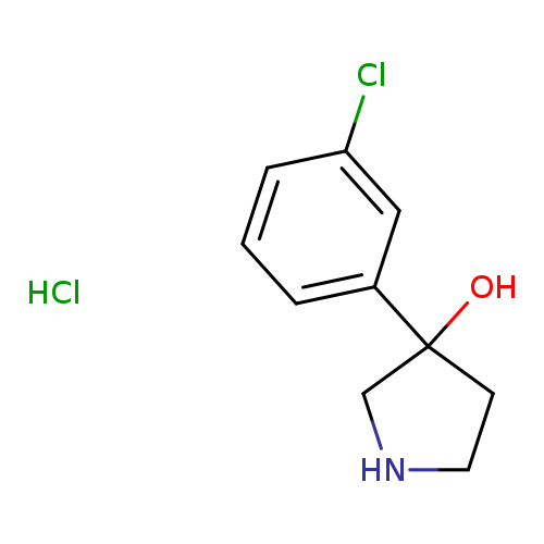 3-(3-CHLOROPHENYL)-3-PYRROLIDINOL