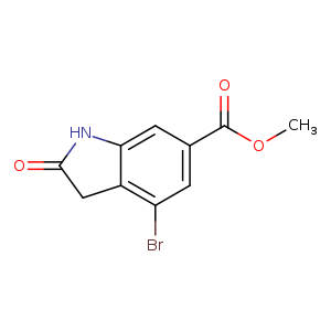 methyl 4-bromo-2-oxo-2,3-dihydro-1H-indole-6-carboxylate