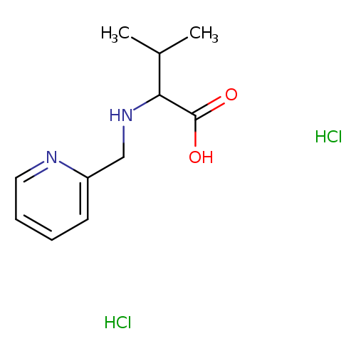 3-methyl-2-[(pyridin-2-ylmethyl)amino]butanoic acid dihydrochloride