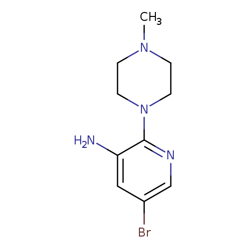 5-bromo-2-(4-methylpiperazin-1-yl)pyridin-3-amine