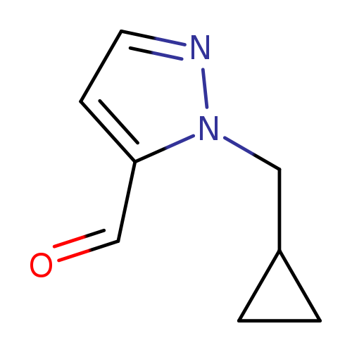 1H-Pyrazole-5-carboxaldehyde, 1-(cyclopropylmethyl)-