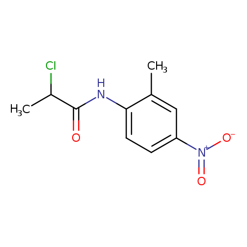 2-Chloro-n-(2-methyl-4-nitrophenyl)propanamide