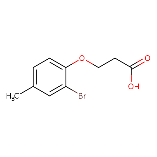 3-(2-Bromo-4-methylphenoxy)propanoic acid