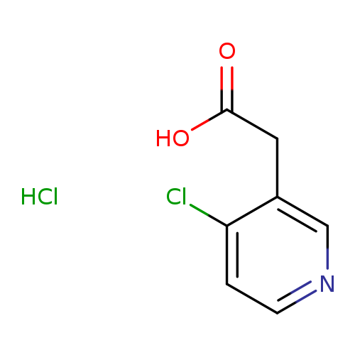 2-(4-chloropyridin-3-yl)acetic acid hydrochloride