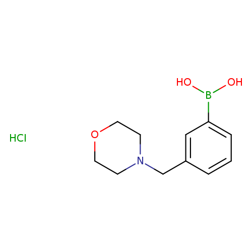 {3-[(morpholin-4-yl)methyl]phenyl}boronicacidhydrochloride