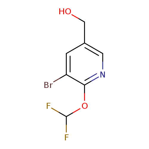 (5-Bromo-6-(difluoromethoxy)pyridin-3-yl)methanol