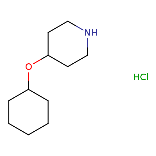 4-(cyclohexyloxy)piperidine hydrochloride