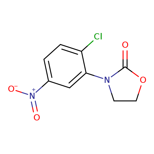 3-(2-chloro-5-nitrophenyl)-1,3-oxazolidin-2-one
