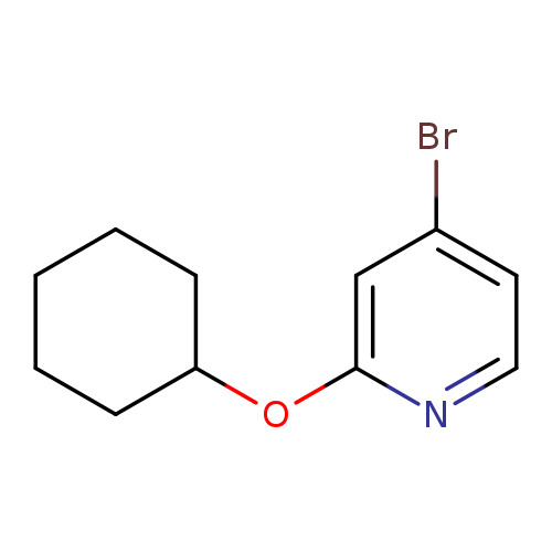 4-Bromo-2-(cyclohexyloxy)pyridine