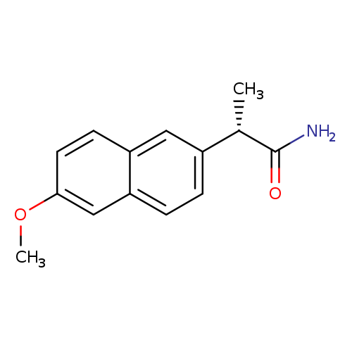 2-Naphthaleneacetamide, 6-methoxy-alpha-methyl-, (alphaS)-