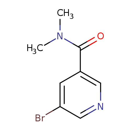 3-Pyridinecarboxamide, 5-bromo-N,N-dimethyl-