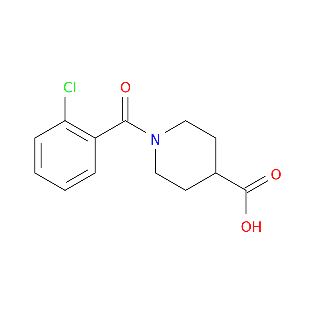 1-(2-Chlorobenzoyl)piperidine-4-carboxylic acid
