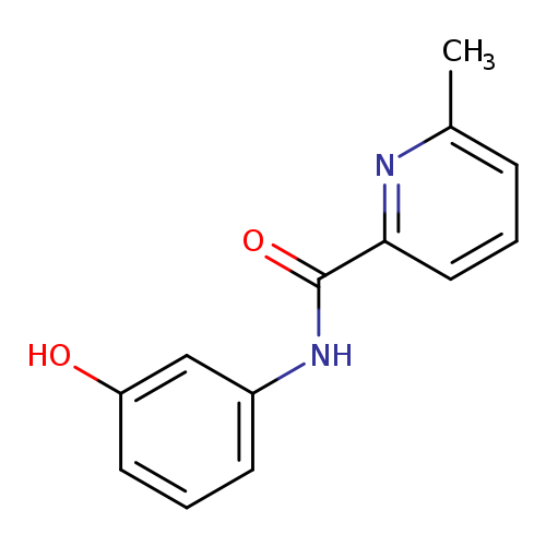 N-(3-hydroxyphenyl)-6-methylpyridine-2-carboxamide