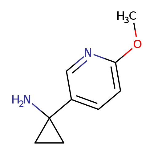 1-(6-Methoxypyridin-3-yl)cyclopropanamine