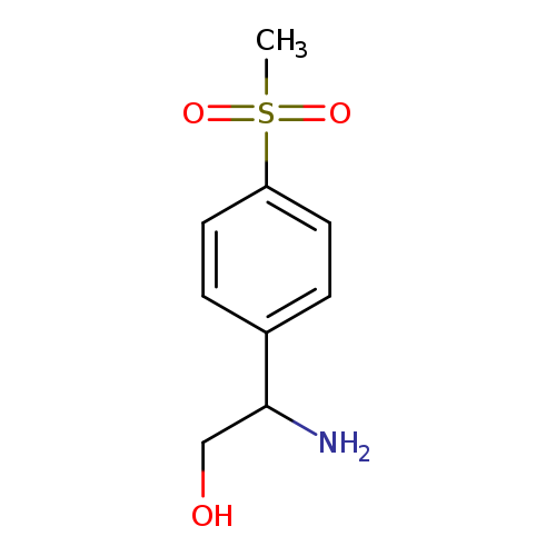 2-amino-2-(4-methanesulfonylphenyl)ethan-1-ol