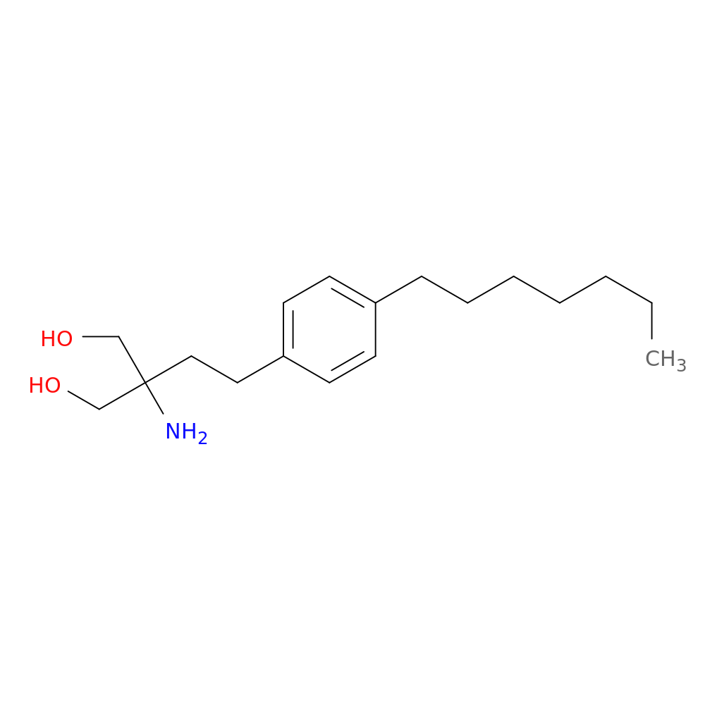 1,3-PROPANEDIOL, 2-AMINO-2-[2-(4-HEPTYLPHENYL)ETHYL]-