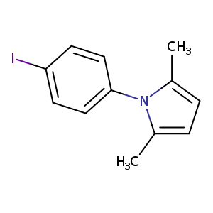 1H-Pyrrole, 1-(4-iodophenyl)-2,5-dimethyl-