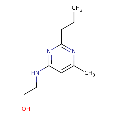2-((6-Methyl-2-propylpyrimidin-4-yl)amino)ethanol