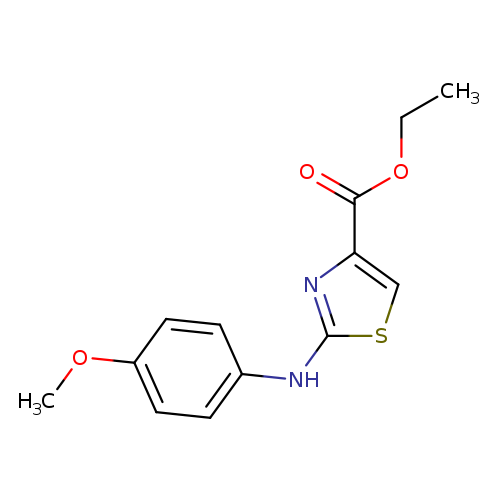 Ethyl 2-((4-methoxyphenyl)amino)thiazole-4-carboxylate