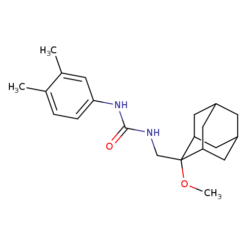 1-(3,4-dimethylphenyl)-3-[(2-methoxyadamantan-2-yl)methyl]urea