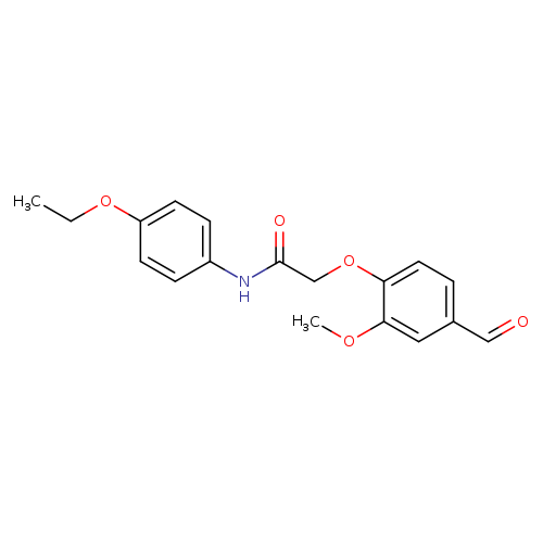 N-(4-ethoxyphenyl)-2-(4-formyl-2-methoxyphenoxy)acetamide