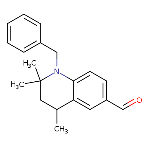 1-Benzyl-2,2,4-trimethyl-1,2,3,4-tetrahydroquinoline-6-carbaldehyde