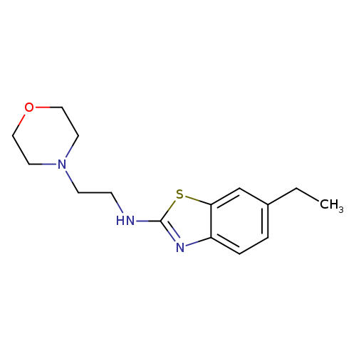 6-Ethyl-N-(2-morpholin-4-ylethyl)-1,3-benzothiazol-2-amine