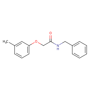 N-benzyl-2-(3-methylphenoxy)acetamide