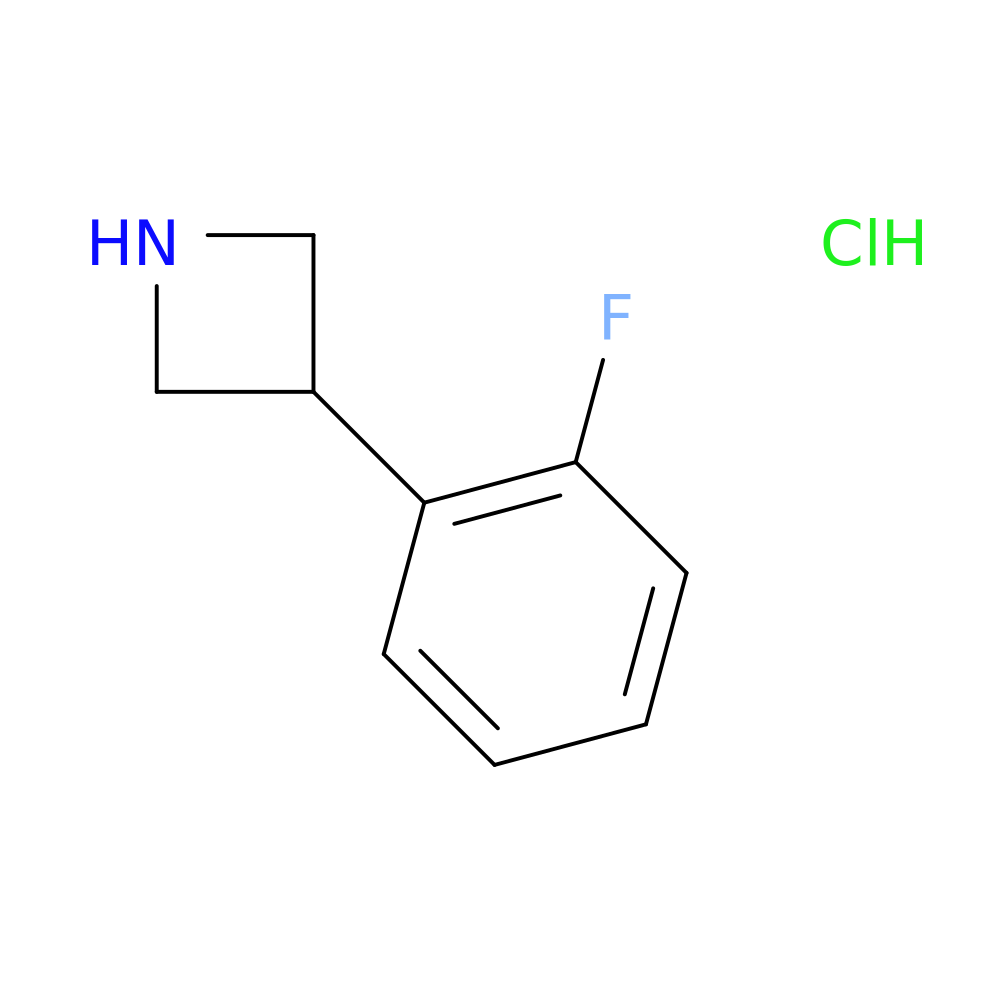 3-(2-Fluorophenyl)azetidine hydrochloride
