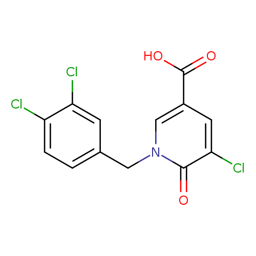 5-Chloro-1-(3,4-dichlorobenzyl)-6-oxo-1,6-dihydropyridine-3-carboxylic acid