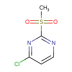 Pyrimidine, 4-chloro-2-(methylsulfonyl)-