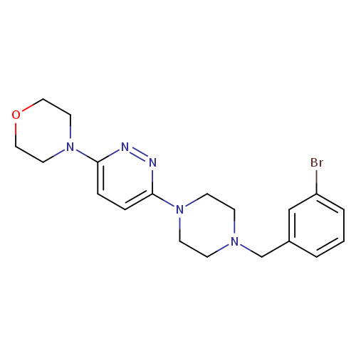 4-(6-{4-[(3-bromophenyl)methyl]piperazin-1-yl}pyridazin-3-yl)morpholine
