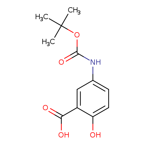 5-(N-tert-Butoxycarbonylamino)salicylic Acid