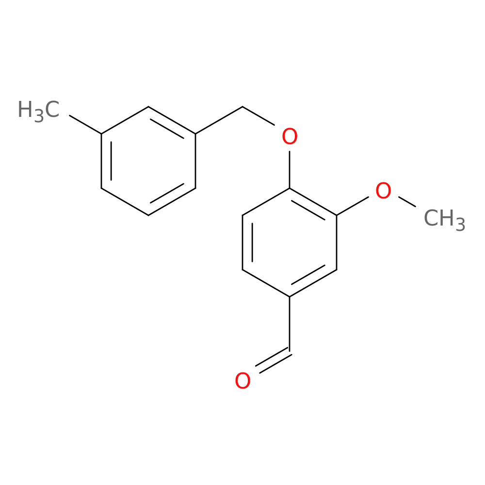 3-Methoxy-4-[(3-methylbenzyl)oxy]benzaldehyde