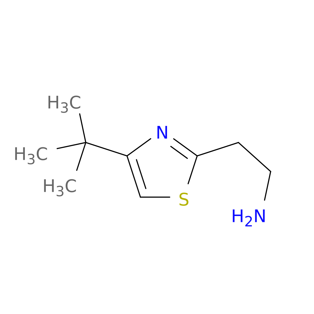 2-(4-tert-butyl-1,3-thiazol-2-yl)ethan-1-amine