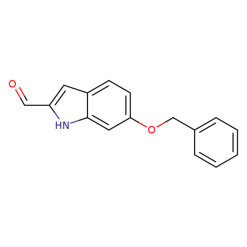 6-(benzyloxy)-1H-indole-2-carbaldehyde