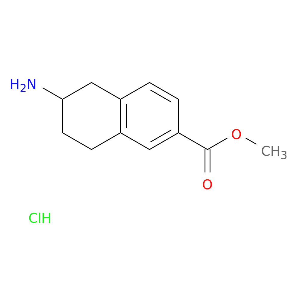 methyl 6-amino-5,6,7,8-tetrahydronaphthalene-2-carboxylate hydrochloride