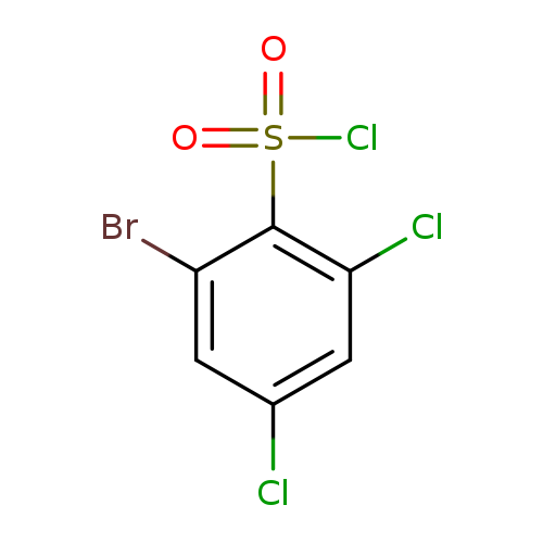 2-BROMO-4,6-DICHLOROBENZENESULFONYL CHLORIDE