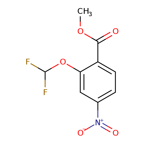 Methyl 2-(difluoromethoxy)-4-nitrobenzoate