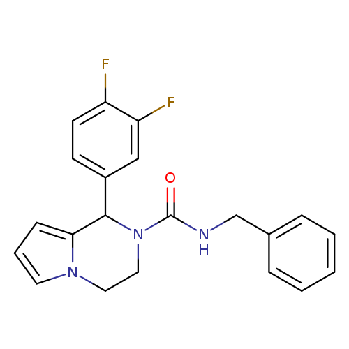 N-benzyl-1-(3,4-difluorophenyl)-1H,2H,3H,4H-pyrrolo[1,2-a]pyrazine-2-carboxamide